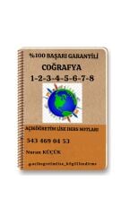 AÇIKÖĞRETİM LİSE COĞRAFYA DERS NOTLARI