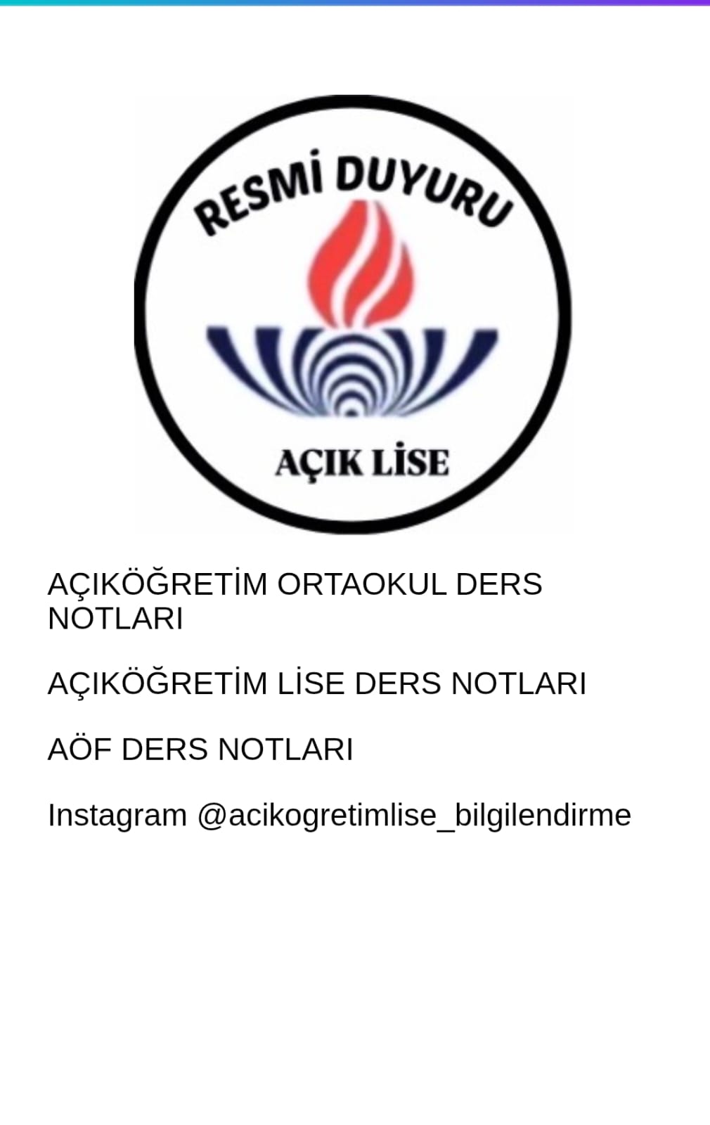AÇIKÖĞRETİM 7. SINIF DERS NOTLARI